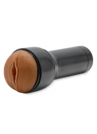 Коричневый мастурбатор-вагина Feel Stroker - Kiiroo - в Туле купить с доставкой