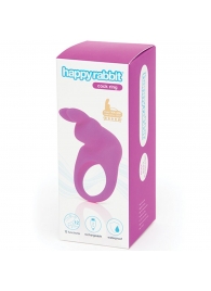 Фиолетовое эрекционное виброкольцо Happy Rabbit Rechargeable Rabbit Cock Ring - Happy Rabbit - в Туле купить с доставкой