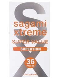 Ультратонкие презервативы Sagami Xtreme Superthin - 36 шт. - Sagami - купить с доставкой в Туле