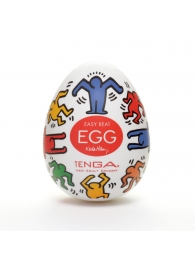 Мастурбатор-яйцо Keith Haring EGG DANCE - Tenga - в Туле купить с доставкой