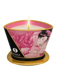 Массажная свеча Rose Petals с ароматом розы - 170 мл. - Shunga - купить с доставкой в Туле