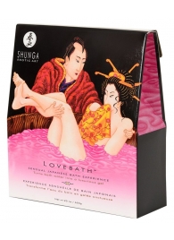 Соль для ванны Lovebath Dragon Fruit, превращающая воду в гель - 650 гр. - Shunga - купить с доставкой в Туле