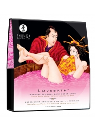 Соль для ванны Lovebath Dragon Fruit, превращающая воду в гель - 650 гр. - Shunga - купить с доставкой в Туле