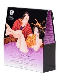 Соль для ванны Lovebath Sensual lotus, превращающая воду в гель - 650 гр. - Shunga - купить с доставкой в Туле