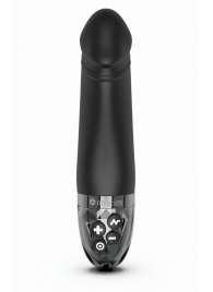 Черный вибратор с электростимуляцией Real Deal Neal - 16,5 см. - MyStim - купить с доставкой в Туле