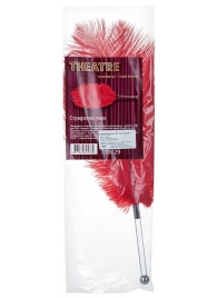 Красное страусовое пёрышко - ToyFa - купить с доставкой в Туле