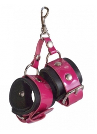 Розово-черный брелок  Наручники - Sitabella - купить с доставкой в Туле