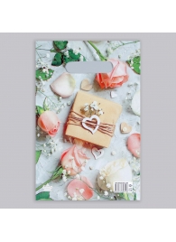 Полиэтиленовый пакет  Подарочек  с вырубной усиленной ручкой - 20 х 30 см. - Сима-Ленд - купить с доставкой в Туле