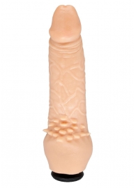 Телесная насадка-фаллос с шипами для массажа клитора - 17,8 см. - LOVETOY (А-Полимер) - купить с доставкой в Туле