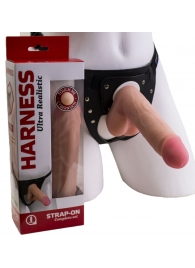 Страпон в подарочной упаковке: трусики с плугом и фаллоимитатор-насадка - 16 см. - LOVETOY (А-Полимер) - купить с доставкой в Туле