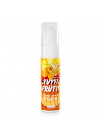 Интимный гель на водной основе Tutti-Frutti  Ванильный пудинг  - 30 гр. - Биоритм - купить с доставкой в Туле