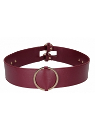 Бордовый ремень Halo Waist Belt - размер L-XL - Shots Media BV - купить с доставкой в Туле