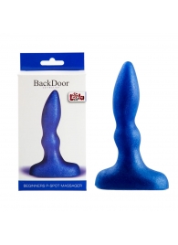 Синий анальный стимулятор Beginners p-spot massager - 11 см. - Lola Games - в Туле купить с доставкой