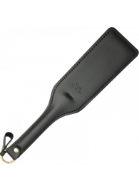 Черная кожаная шлепалка SitaBlack - 30 см. - Sitabella - купить с доставкой в Туле