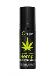 Возбуждающий интимный гель для пар ORGIE Hemp Intense Orgasm - 15 мл. - ORGIE - купить с доставкой в Туле