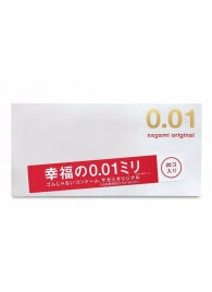 Ультратонкие презервативы Sagami Original 0.01 - 20 шт. - Sagami - купить с доставкой в Туле