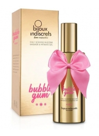 Гель с ароматом жвачки Bubblegum 2-in-1 Scented Silicone Massage And Intimate Gel - 100 мл. - Bijoux Indiscrets - купить с доставкой в Туле