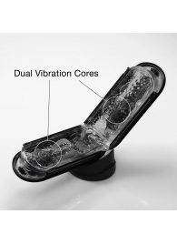 Черный мастурбатор Tenga Flip Zero Gravity с вибрацией - Tenga - в Туле купить с доставкой