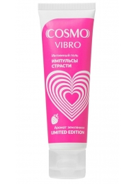 Возбуждающий гель на водно-силиконовой основе Cosmo Vibro с ароматом земляники - 50 гр. - Биоритм - купить с доставкой в Туле
