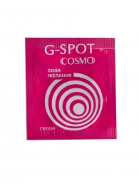 Стимулирующий интимный крем для женщин Cosmo G-spot - 2 гр. - Биоритм - купить с доставкой в Туле