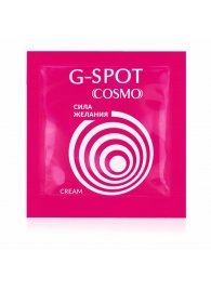Стимулирующий интимный крем для женщин Cosmo G-spot - 2 гр. - Биоритм - купить с доставкой в Туле