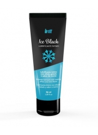 Лубрикант на водной основе Ice Black с ледяным эффектом - 50 мл. - INTT - купить с доставкой в Туле