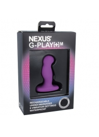 Фиолетовая вибровтулка Nexus G-Play+ M - Nexus Range - в Туле купить с доставкой