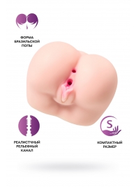 Реалистичный мастурбатор Paula с 2 любовными тоннелями - ToyFa - в Туле купить с доставкой