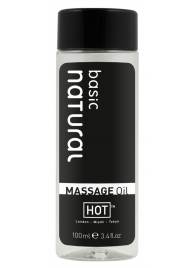 Массажное масло для тела Natural Basic - 100 мл. - HOT - купить с доставкой в Туле