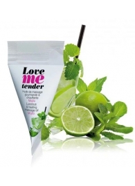 Съедобное согревающее массажное масло Love Me Tender Mojito с ароматом мохито - 10 мл. - Love to Love - купить с доставкой в Туле