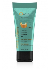 Съедобный интимный гель Orgie Lube Tube Cocktail Pina Colada - 50 мл. - ORGIE - купить с доставкой в Туле