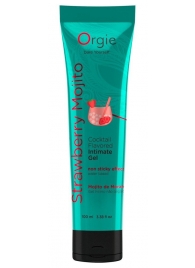 Съедобный интимный гель Orgie Lube Tube Cocktail Strawberry Mojito - 100 мл. - ORGIE - купить с доставкой в Туле