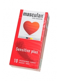 Презервативы Masculan Sensitive plus - 10 шт. - Masculan - купить с доставкой в Туле
