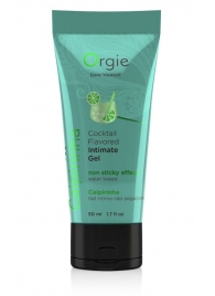 Съедобный интимный гель Orgie Lube Tube Cocktail Caipirinha - 50 мл. - ORGIE - купить с доставкой в Туле