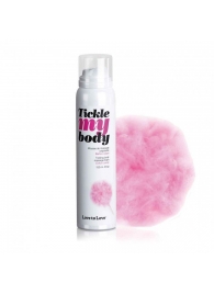 Массажная хрустящая пенка Tickle My Body Cotton Candy с ароматом сладкой ваты - 150 мл. - Love to Love - купить с доставкой в Туле
