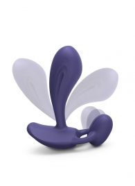 Темно-синий вибромассажер Witty P G Vibrator with Remote Control - Love to Love - в Туле купить с доставкой