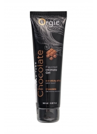 Интимный гель на водной основе Lube Tube Chocolate с шоколадным вкусом - 100 мл. - ORGIE - купить с доставкой в Туле