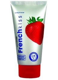 Съедобный лубрикант Frenchkiss с ароматом клубники - 75 мл. - Joy Division - купить с доставкой в Туле