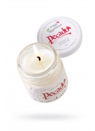 Массажная свеча Tobacco Vanilla - 35 мл. - Pecado - купить с доставкой в Туле