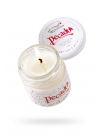 Массажная свеча Brandy   Pear - 35 мл. - Pecado - купить с доставкой в Туле