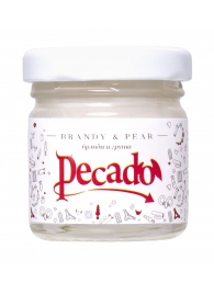 Массажная свеча Brandy   Pear - 35 мл. - Pecado - купить с доставкой в Туле