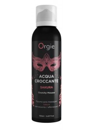 Хрустящая пенка для массажа Orgie Acqua Croccante Sakura с ароматом сакуры - 150 мл. - ORGIE - купить с доставкой в Туле