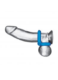 Комплект из 2 эрекционных колец-восьмерок 2-Pack Duo Cock And Ball Stamina Enhancement Ring - BlueLine - в Туле купить с доставкой