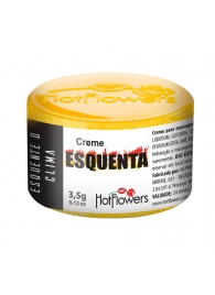 Возбуждающий крем Esquenta с разогревающим эффектом - 3,5 гр. - HotFlowers - купить с доставкой в Туле