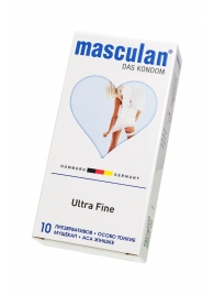 Ультратонкие презервативы Masculan Ultra Fine с обильной смазкой - 10 шт. - Masculan - купить с доставкой в Туле