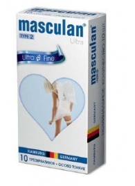 Ультратонкие презервативы Masculan Ultra Fine с обильной смазкой - 10 шт. - Masculan - купить с доставкой в Туле