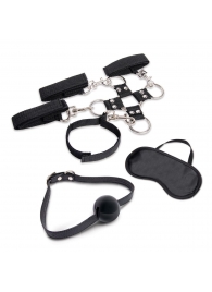 Набор для фиксации из 7 предметов Hogtie   Ball Gag Kit - Lux Fetish - купить с доставкой в Туле