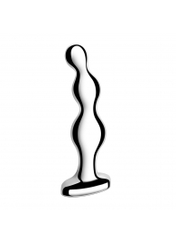 Стальной анальный фаллоимитатор для простаты Stainless Steel Anal Beads - 13 см. - b-Vibe - в Туле купить с доставкой