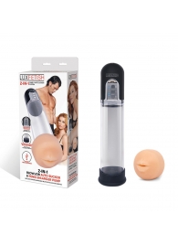 Автоматическая вакуумная помпа-мастурбатор Blowjob Auto Sucker Penis Enlarger Pump - Lux Fetish - в Туле купить с доставкой