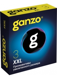 Презервативы увеличенного размера Ganzo XXL - 3 шт. - Ganzo - купить с доставкой в Туле